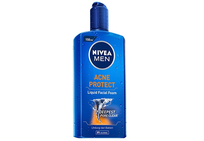 Nivea Men Liquid Facial Foam Acne Protect