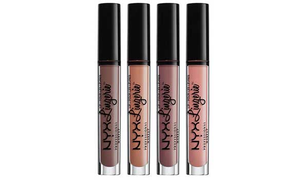 harga lipstik NYX, NYX Cosmetics Lingerie Liquid Lipstik