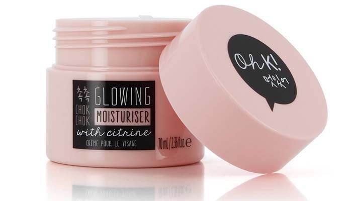 OH K Chok Chok Glowing Moisturiser, skincare routine korean beauty