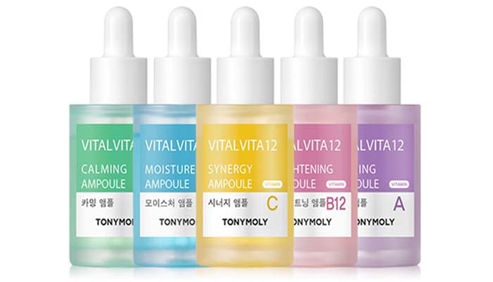 TonyMoly Vital Vita 12 Firming Ampoule, harga skincare korea