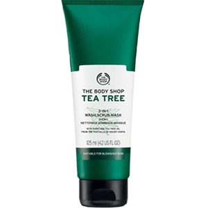 The Body Shop Tea Tree 3 in 1 Wash-Scrub-Mask