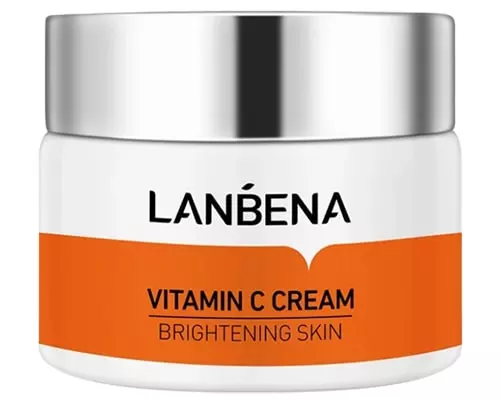 Daftar Cream Pemutih Wajah Ber BPOM, Lanbena Vitamin C Cream Brightening Skin