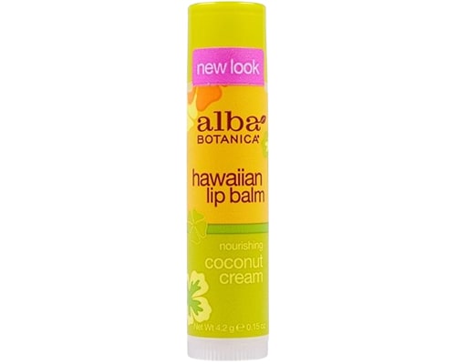 Alba Botanica Nourishing Coconut Cream Hawaiian Lip Balm