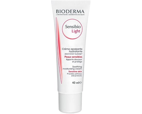 Merk Pelembab Untuk Kulit Sensitif, Bioderma Sensibio Light Soothing and Moisturizing Cream