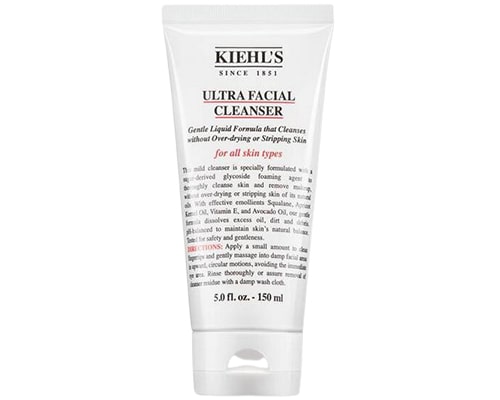 Sabun Muka Yang Cocok Untuk Kulit Kombinasi, Kiehl's Ultra Facial Cleanser